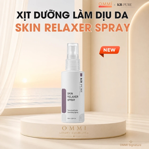 KB PURE – SKIN RELAXER SPRAY - Xịt huyết thanh giúp cấp ẩm, làm dịu, hỗ trợ phục hồi da (60ml)