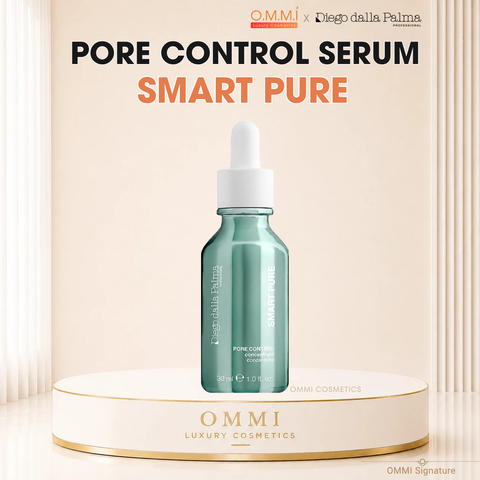 Diego Dalla Palma – SMART PURE Pore Control Concentrate Serum - Tinh chất hỗ trợ cải thiện lỗ chân lông to, kiểm soát dầu & giảm bít tắc da (30ml)