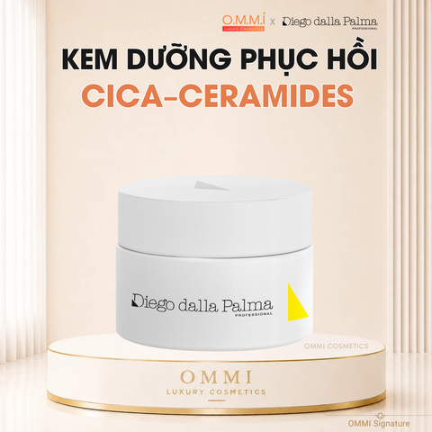 Diego Dalla Palma – CICA-CERAMIDES CREAM – Kem dưỡng hỗ trợ làm dịu & phục hồi da, tái cân bằng cho da nhạy cảm (50ml)