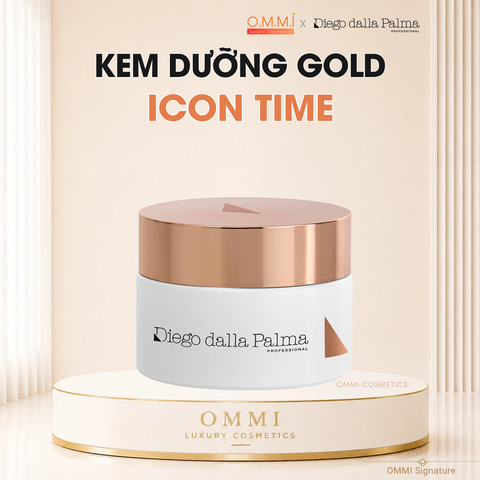Diego Dalla Palma – Kem dưỡng Vàng vi điểm ICON TIME Gold Cream, hỗ trợ cải thiện các dấu hiệu lão hóa, cho làn da sáng mịn và săn chắc (50ml)