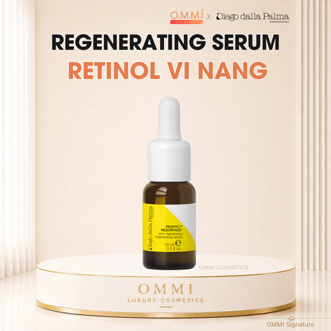 Diego Dalla Palma – Regenerating Serum – Retinol vi nang hỗ trợ tái tạo da & cải thiện dấu hiệu lão hóa (15ml)