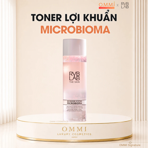 RVB LAB - MICROBIOMA Balancing Hydra Tonic | Toner lợi khuẩn hỗ trợ cân bằng hệ vi sinh da và cấp ẩm (200ml)
