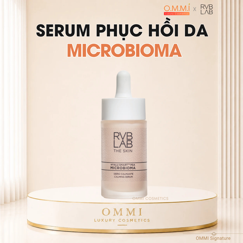 RVB LAB – MICROBIOMA Calming Serum – Tinh chất cân bằng hệ vi sinh, hỗ trợ làm dịu & phục hồi da nhạy cảm (30ml)