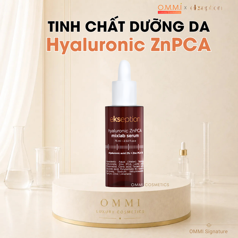 EKSEPTION - Serum Kẽm ZnPCA - Tinh chất dưỡng ẩm, kiểm soát dầu, hỗ trợ giảm mụn (75ml)