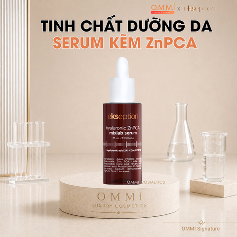 EKSEPTION - Serum Kẽm ZnPCA - Tinh chất dưỡng ẩm, kiểm soát dầu, hỗ trợ giảm mụn (75ml)