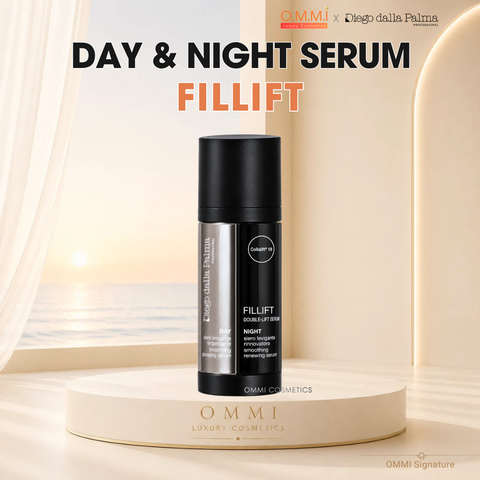 Diego dalla Palma – FILLIFT Double-Lift Serum (Day & Night) – Serum ngày & đêm hỗ trợ làm mịn nếp nhăn & săn chắc da (30ml × 2)