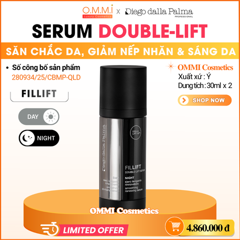 Diego Dalla Palma – FILLIF Double-Lift Serum (Day & Night) – Bộ đôi tinh chất chăm sóc da cao cấp cho ngày và đêm (30ml x 2)