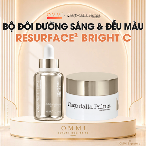 [Combo] Diego dalla Palma – RESURFACE² BRIGHT C – Bộ đôi dưỡng sáng & hỗ trợ cải thiện da không đều màu
