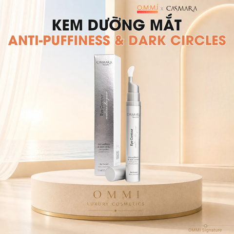 CASMARA – Eye Contour Anti-Puffiness & Dark Circles - Kem dưỡng mắt hỗ trợ cải thiện bọng mắt và quầng thâm (15ml)