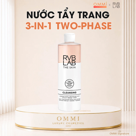 RVB LAB – Tẩy trang cao cấp 3 trong 1 – Giúp tẩy trang, làm sạch & cấp ẩm (400ml)