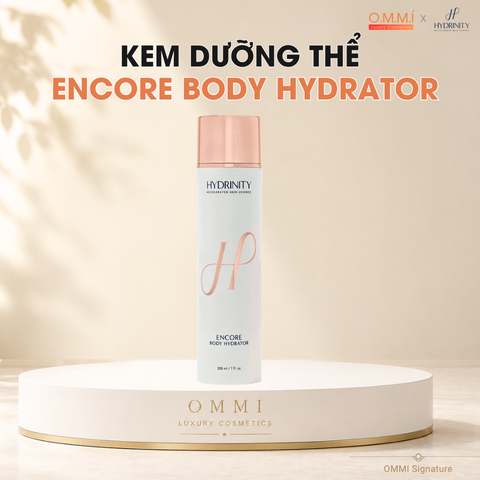 HYDRINITY – ENCORE Body Hydrator – Kem dưỡng thể hỗ trợ chăm sóc & duy trì độ ẩm da (208 ml)