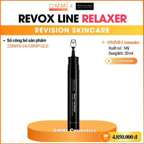 REVISION SKINCARE - REVOX LINE RELAXER - Serum giảm nhăn, giúp căng mịn da (20ml)