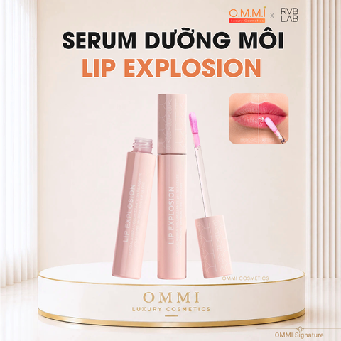 RVB LAB - Lip Explosion - Son dưỡng Filler môi, giúp căng mọng, hồng môi tự nhiên, dưỡng ẩm mịn màng