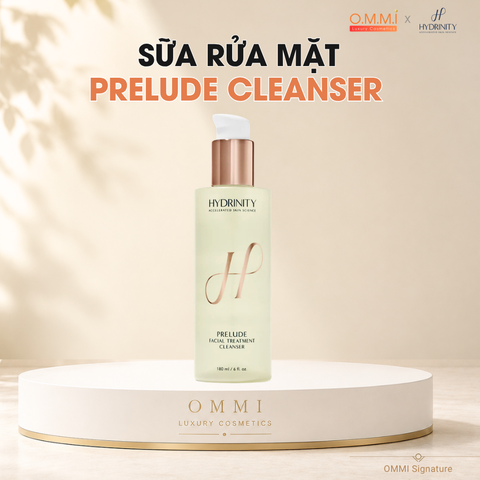HYDRINITY – PRELUDE Facial Treatment Cleanser – Sữa rửa mặt dịu nhẹ hỗ trợ làm sạch & duy trì độ ẩm da (180 ml)
