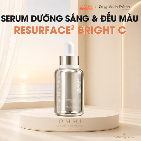 Diego dalla Palma – RESURFACE² BRIGHT C Pure Glow Elixir – Serum dưỡng sáng & hỗ trợ cải thiện da không đều màu (30 ml)