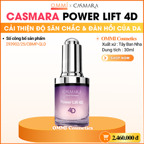 CASMARA – Power Lift 4D - Tinh chất hỗ trợ cải thiện độ săn chắc & đàn hồi của da (30ml)