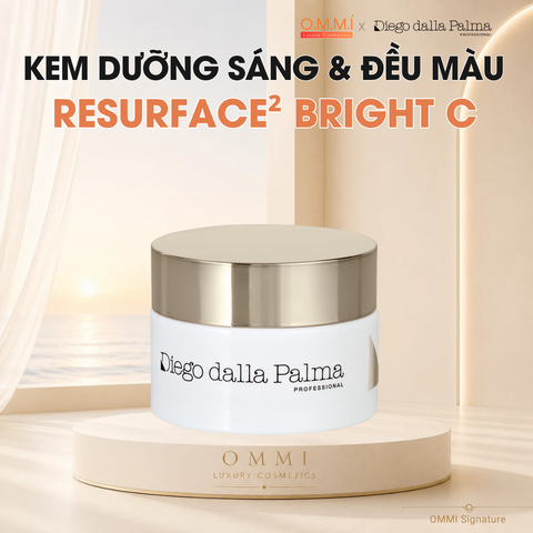 Diego dalla Palma – RESURFACE² BRIGHT C Anti-Dark Spot Illuminating Anti-Age Cream – Kem dưỡng sáng & hỗ trợ cải thiện da không đều màu (50 ml)