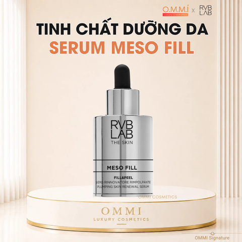 RVB LAB - Serum MESO FILL của Ý - Tinh chất dưỡng sáng mịn da, cải thiện độ đàn hồi, giảm nếp nhăn, cho làn da căng mướt và rạng rỡ (30ml)