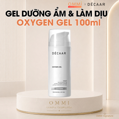 DÉCAAR – Oxygen Gel – Dưỡng ẩm & làm dịu da (100 ml)