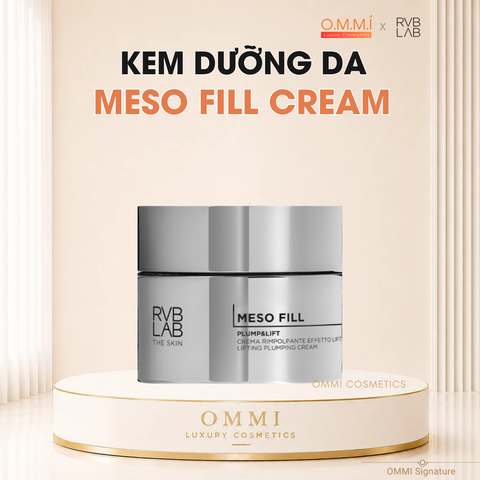 RVB LAB – Kem dưỡng MESO FILL của Ý, giúp sáng mịn da, cải thiện độ đàn hồi, giảm nếp nhăn, cho làn da căng mướt và rạng rỡ (50ml)