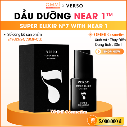 VERSO – Super Elixir N°7 – Dầu dưỡng NEAR 1™ (30ml)