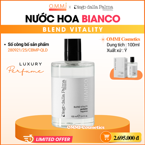 Diego Dalla Palma - Nước hoa cao cấp BIANCO của Ý (100ml)