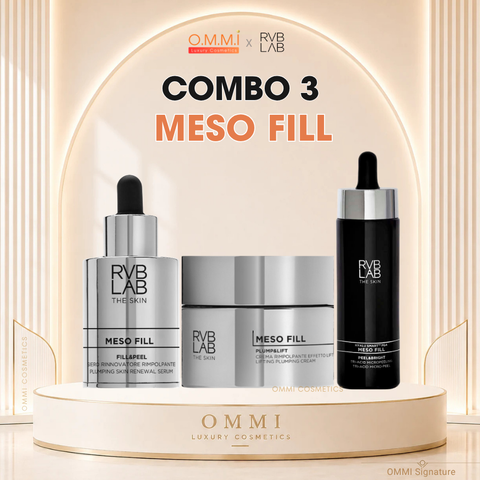 [Combo] Bộ 3 RVB LAB Meso Fill – Giúp dưỡng sáng da, cải thiện độ đàn hồi & giảm nếp nhăn, cho làn da căng mướt (Serum – Kem dưỡng – Peel)