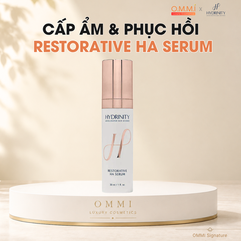 HYDRINITY – Restorative HA Serum – Serum HA cấp ẩm & hỗ trợ phục hồi da (30 ml)