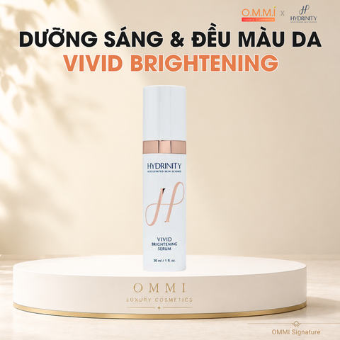 HYDRINITY – VIVID Brightening Serum – Serum hỗ trợ dưỡng sáng & cải thiện da không đều màu (30 ml)