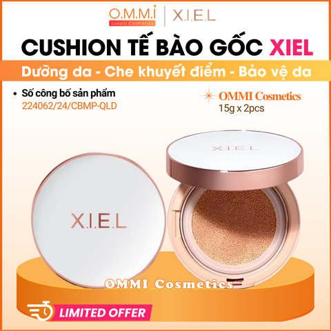 XIEL - Cushion tế bào gốc / Phấn nước dưỡng da cao cấp (tặng kèm lõi thay thế) - Hàn Quốc Chính hãng