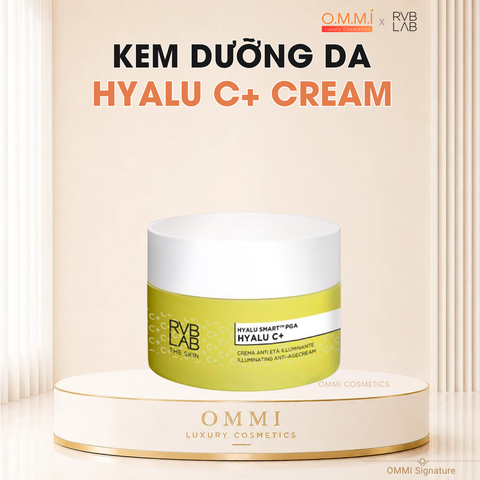 RVB LAB HYALU C+ (Italy) - Kem dưỡng hỗ trợ làm sáng da & cải thiện dấu hiệu lão hóa (50ml)