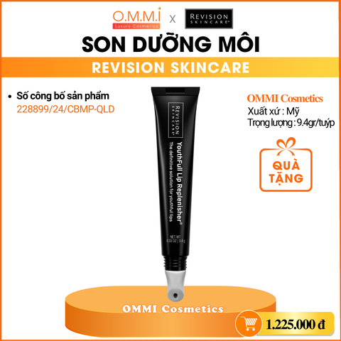 REVISION - YOUTHFULL LIP REPLENISHER - Son dưỡng môi giúp trẻ hóa, căng mọng, mịn màng (9.4gr)