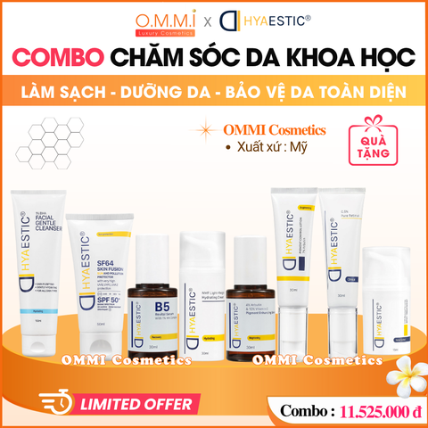 [Combo] HYAESTIC - Bộ chăm sóc da khoa học HYAESTIC