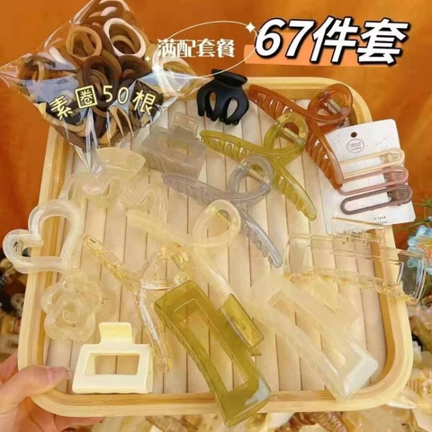 Set Kẹp Tóc 67 Chi Tiết (Thùng 150)