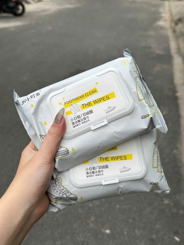 Set 40 Miếng Khăn Giấy Lau Giày, Quần Áo ( Thùng 70 )