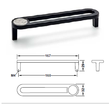 TAY NẮM TỦ HAFELE 106.70.175