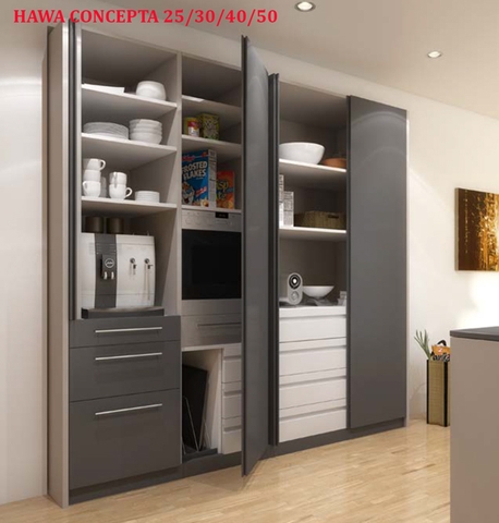 CỬA TRƯỢT GIẤU CÁNH HAWA CONCEPTA 25/30/40/50