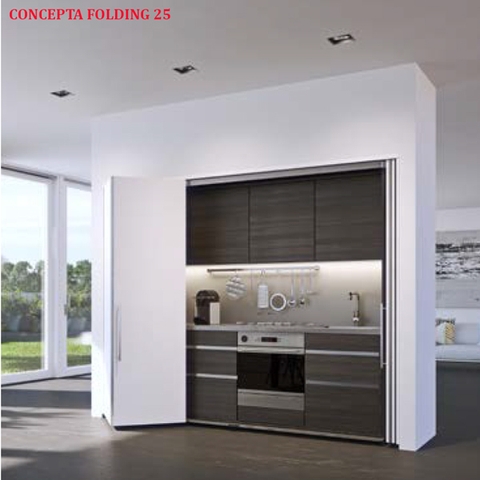 CỬA TRƯỢT XẾP GIẤU CÁNH CONCEPTA FOLDING 25