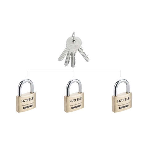 BỘ KHÓA TREO HAFELE 482.01.975