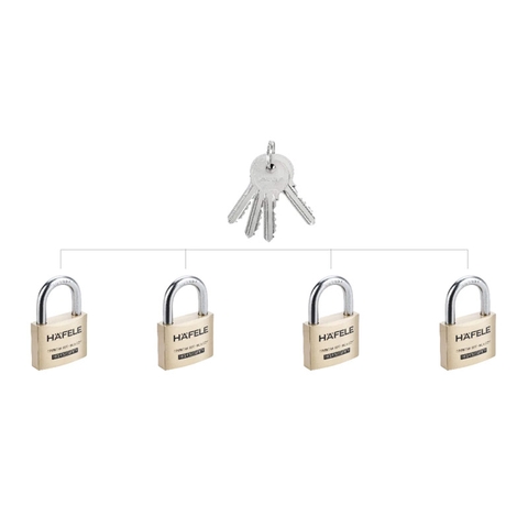 BỘ KHÓA TREO HAFELE 482.01.976