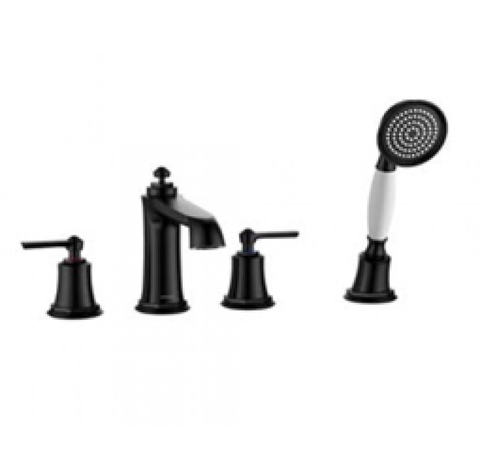 BỘ TRỘN BỒN TẮM 4-LỖ KYOTO MÀU ĐEN 589.35.094