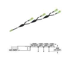 DÂY NỐI CHIA 4 ĐÈN 24V