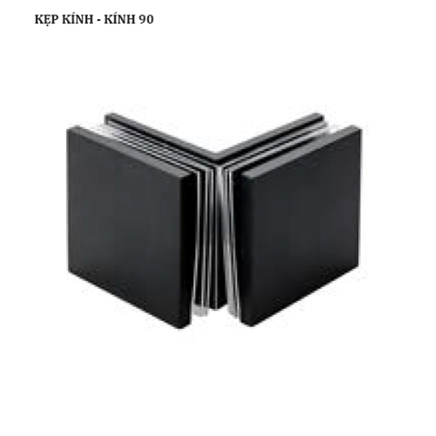 KẸP KÍNH KÍNH HAFELE MÀU ĐEN 981.00.553