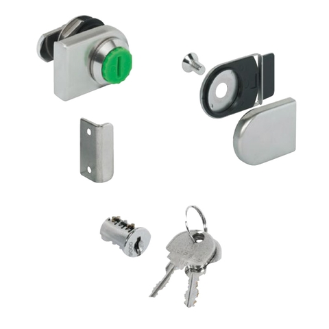 KHÓA CỬA KÍNH HAFELE SYMO 3000