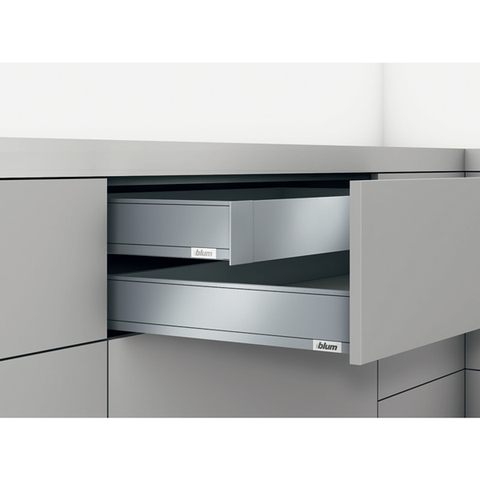 LEGRABOX NGĂN KÉO M-90.5MM TRẮNG-XÁM