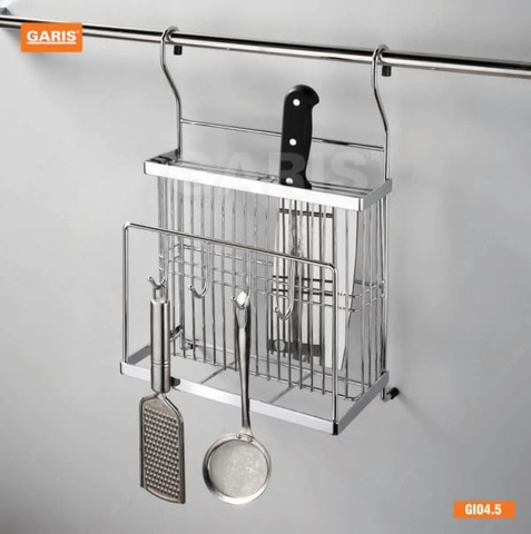 GIÁ TREO DAO THỚT INOX GI04.5
