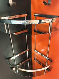 KỆ GÓC 2 TẦNG, PHÒNG TẮM, PHÒNG NGỦ - INOX 304 MỜ KG02