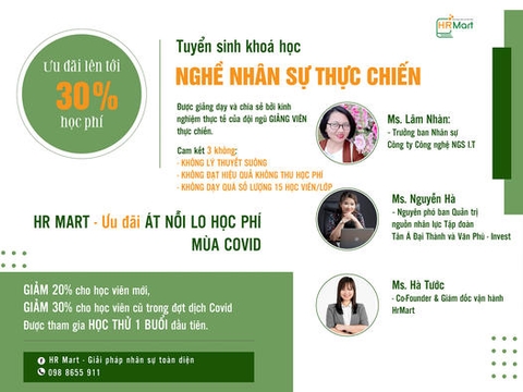 Khóa đào tạo nhân sự từ A-Z dành cho người mới bắt đầu