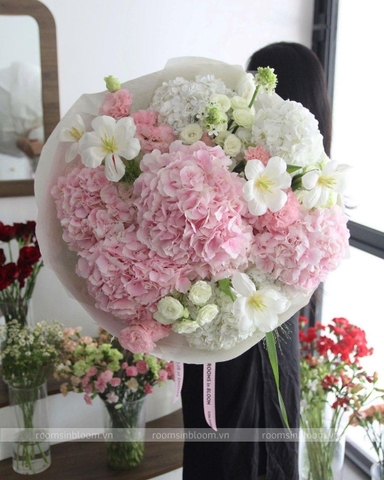 Bó hoa Pink Minerva