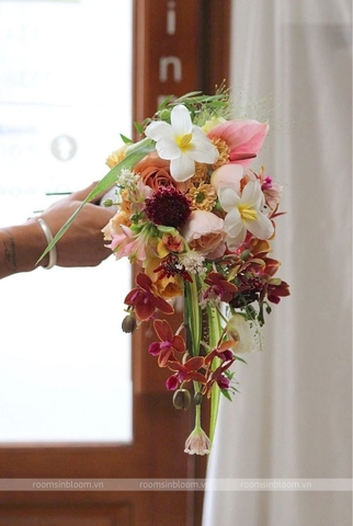 Hoa cưới Cascade: Natalia